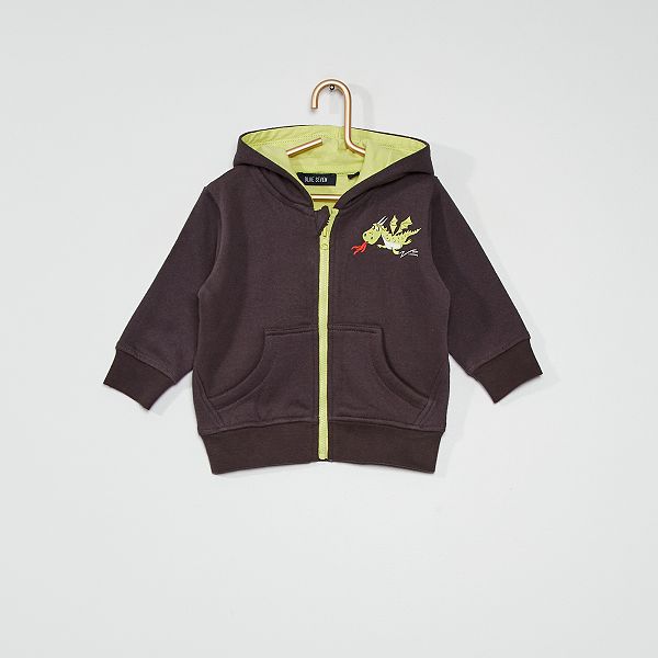 Sweat A Capuche Bebe Garcon Anthracite Kiabi 12 00