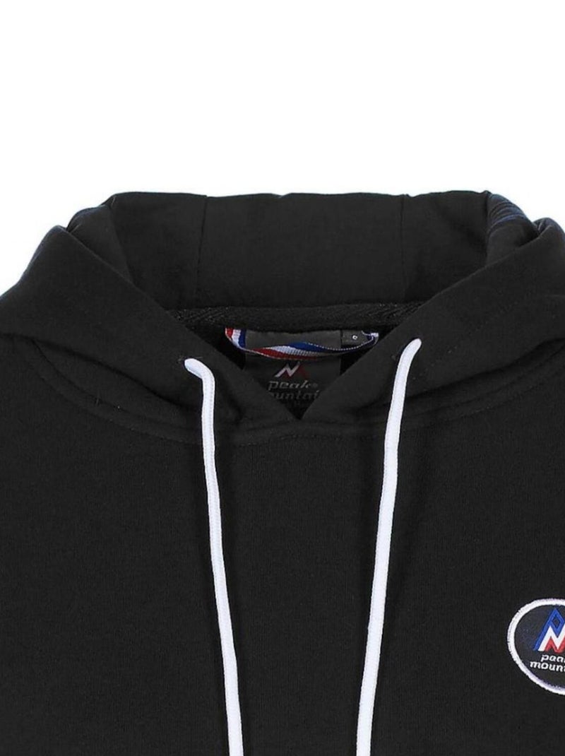 Sweat à capuche   AURON - PEAK MOUNTAIN Noir Noir - Kiabi