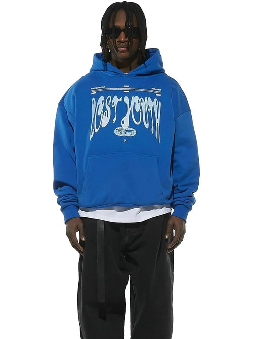Sweat à capuche authentic - lost youth - Kiabi