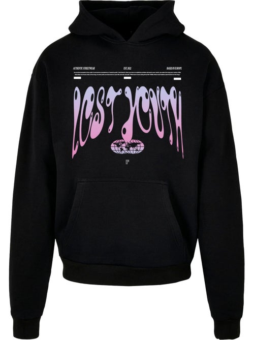 Sweat à capuche authentic - lost youth - Kiabi