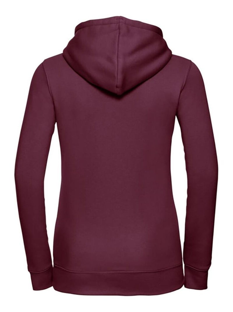 Sweat à capuche authentic - russell Bordeaux - Kiabi