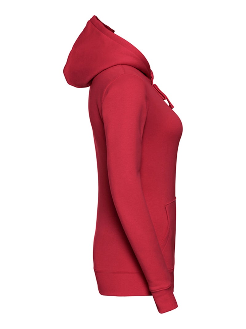 Sweat à capuche authentic - russell Rouge tomate - Kiabi