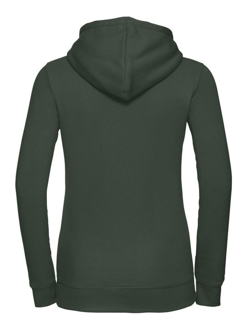 Sweat à capuche authentic - russell Vert bouteille - Kiabi