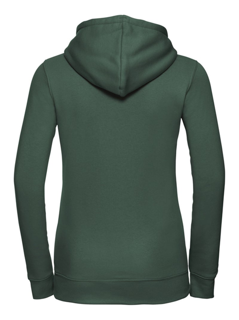 Sweat à capuche authentic - russell Vert bouteille - Kiabi