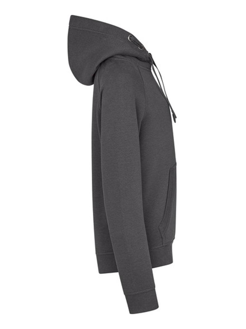 Sweat à capuche avec cordons premium - hrm Gris foncé - Kiabi