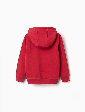 Sweat à capuche avec imprimé en relief ZY