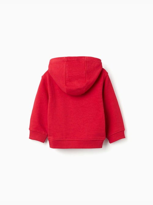 Sweat à capuche avec imprimé en relief ZY - Kiabi Sweat à capuche avec imprimé en relief ZY - Kiabi