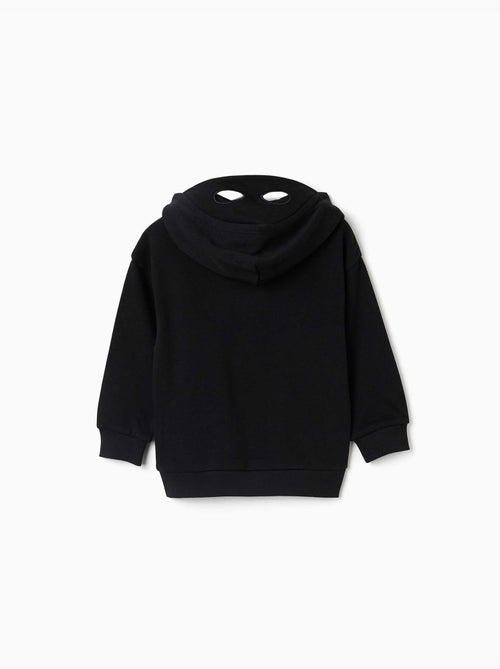 Sweat à capuche avec imprimé qui brille dans le noir - Kiabi Sweat à capuche avec imprimé qui brille dans le noir - Kiabi