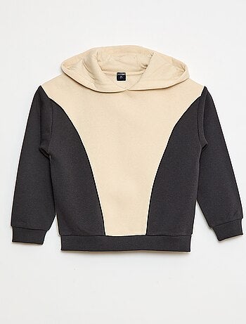 Sweat à capuche avec motifs