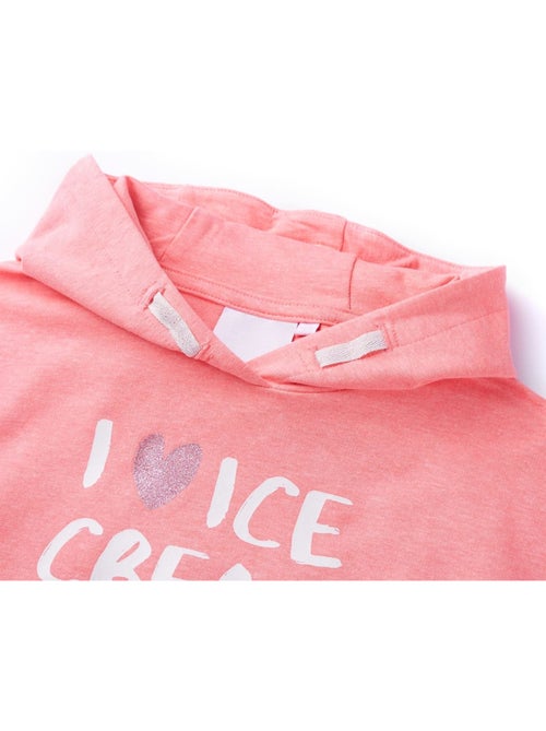 Sweat à capuche avec nœud en bas - vidaxl - Kiabi