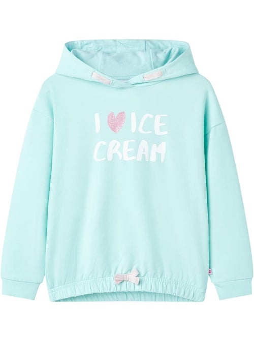 Sweat à capuche avec nœud en bas - vidaxl - Kiabi