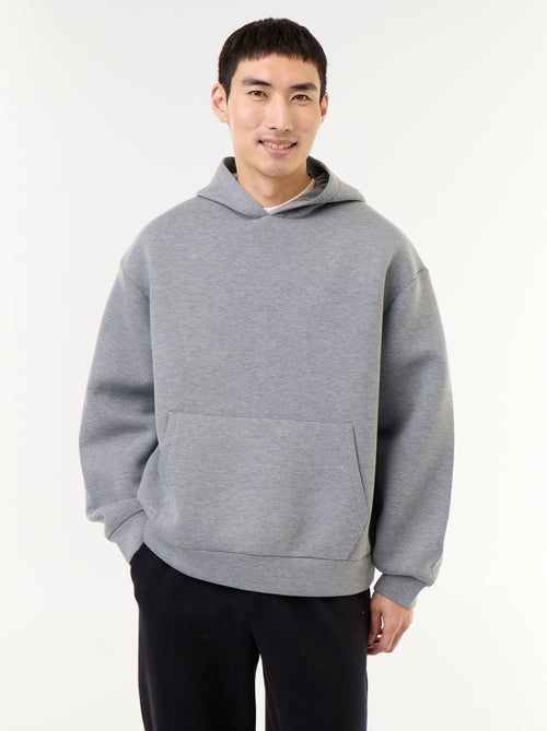 Sweat à capuche avec poche kangourou - Kiabi Sweat à capuche avec poche kangourou - Kiabi
