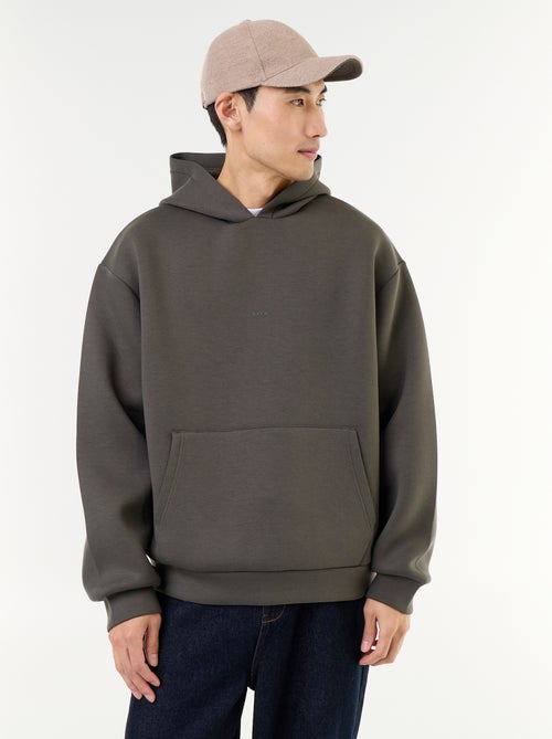Sweat à capuche avec poche kangourou - Kiabi Sweat à capuche avec poche kangourou - Kiabi