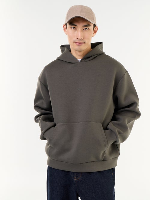 Sweat à capuche avec poche kangourou - Kiabi Sweat à capuche avec poche kangourou - Kiabi