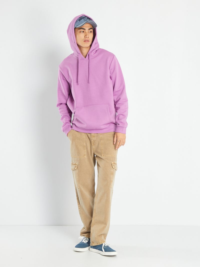 Sweat à Capuche Maternité 3-en-1 Avec Pochette Kangourou Amovible – Veste Portage Bébé Hiver Chaude Et Douce – Idéal Co-Dodo