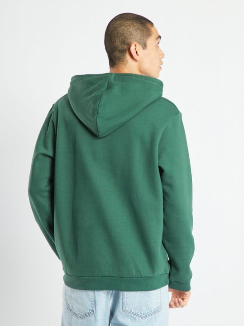 Sweat à capuche avec poche kangourou - Kiabi