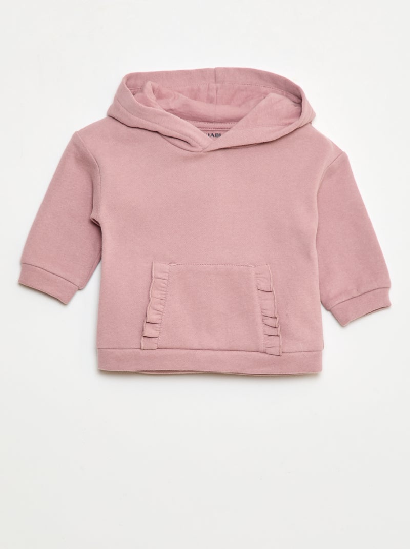 Sweat-shirt à Capuche Pour Adultes Et Enfants - VITATA - Demon Slayer - Manches Longues - Col Capuche - Violet Violet - Prêt-à-Porter