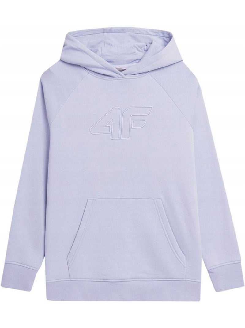 Sweat à capuche aw23tswsf0765 - 4f Violet clair - Kiabi
