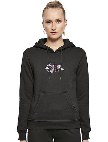 Sweat à capuche baby girl - miss tee