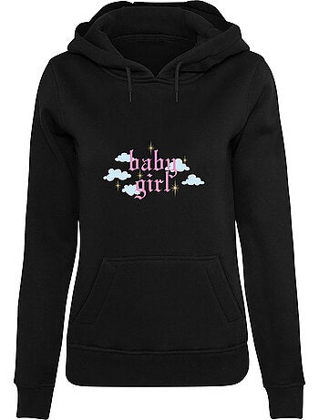 Sweat à capuche baby girl - miss tee