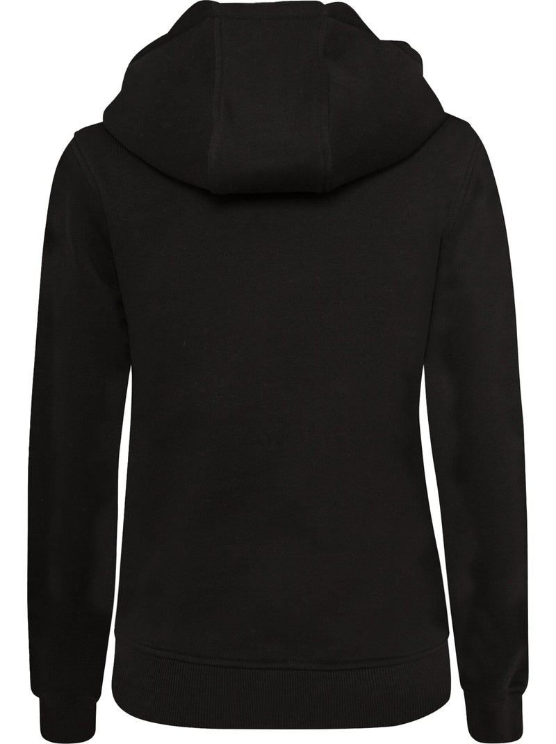 Sweat à capuche baby girl - miss tee Noir - Kiabi