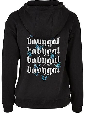 Sweat à capuche babygal - miss tee