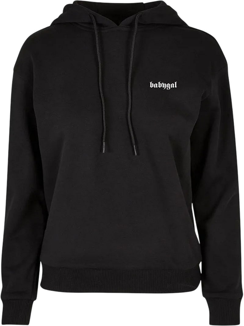 Sweat à capuche babygal - miss tee Noir - Kiabi