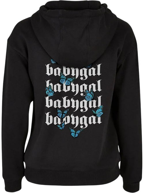 Sweat à capuche babygal - miss tee - Kiabi