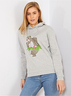 Sweat à capuche 'Balou' 'Disney' - Kiabi