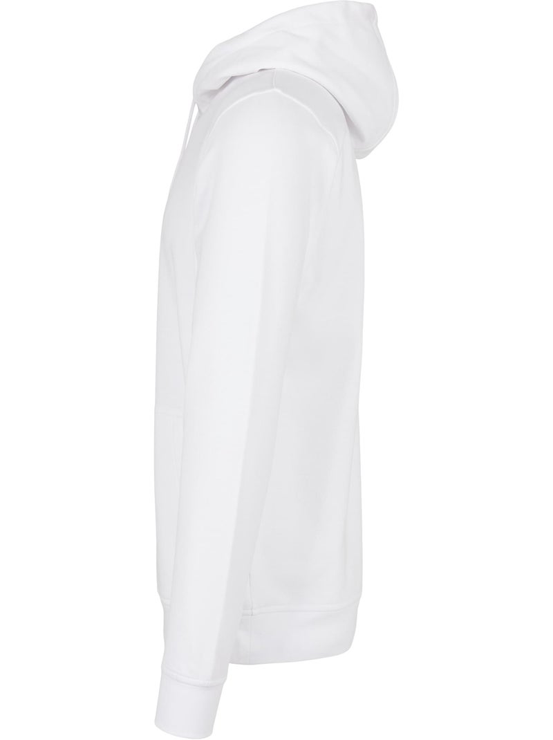 Sweat à capuche basic - build your brand Blanc - Kiabi