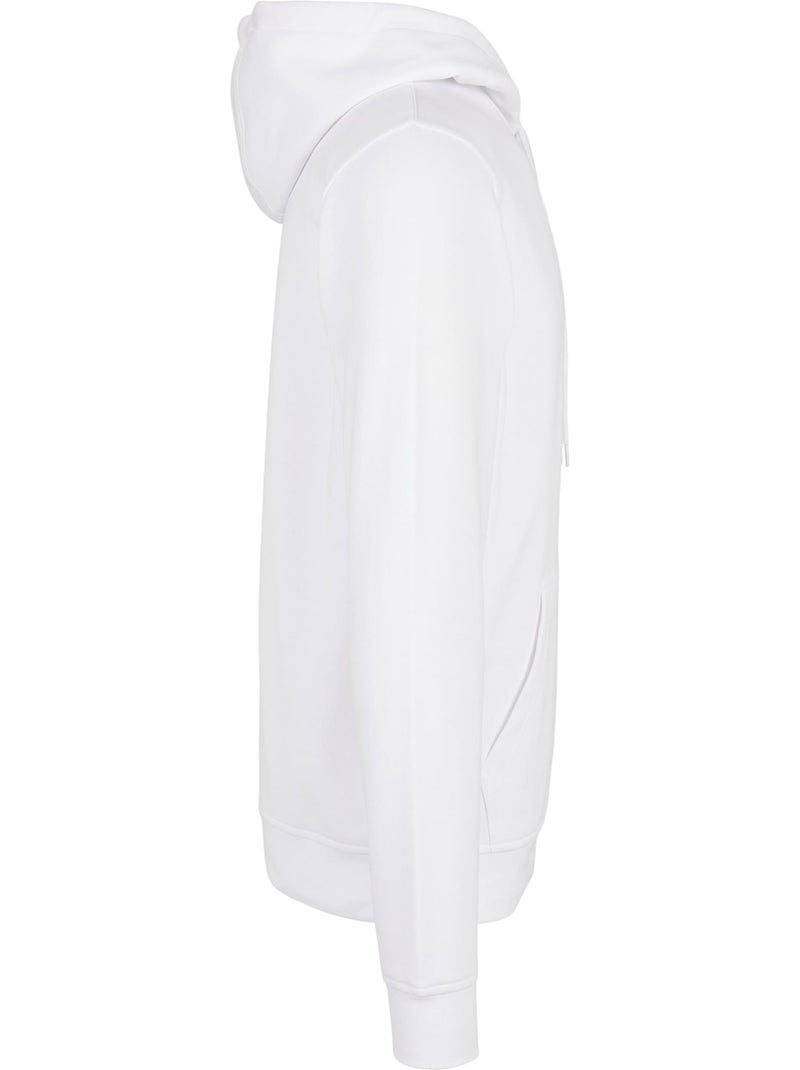 Sweat à capuche basic - build your brand Blanc - Kiabi