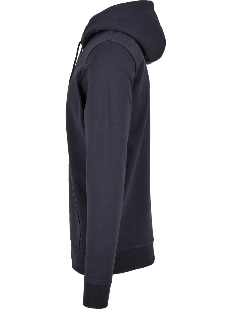 Sweat à capuche basic - build your brand Bleu marine - Kiabi