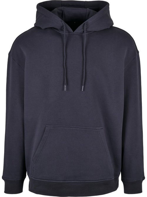 Sweat à capuche basic - build your brand - Kiabi