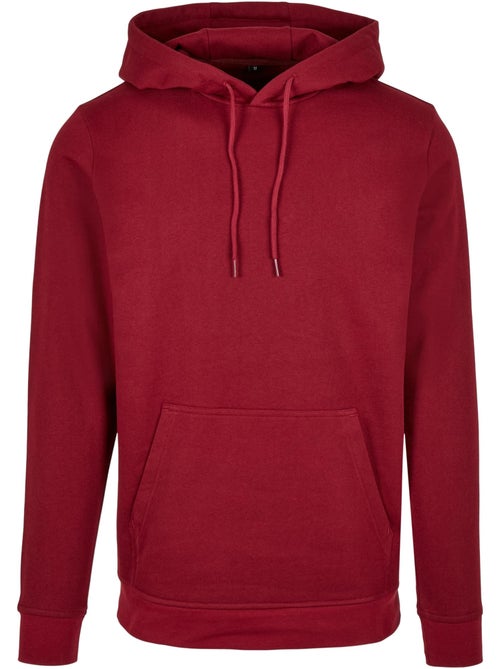 Sweat à capuche basic - build your brand - Kiabi