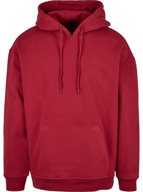 Sweat à capuche basic - build your brand - Kiabi