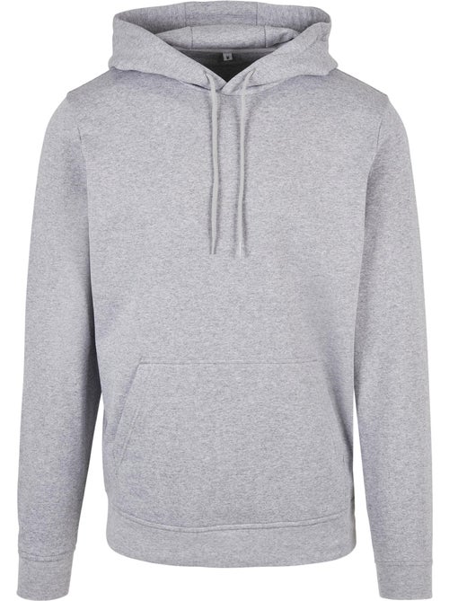 Sweat à capuche basic - build your brand - Kiabi