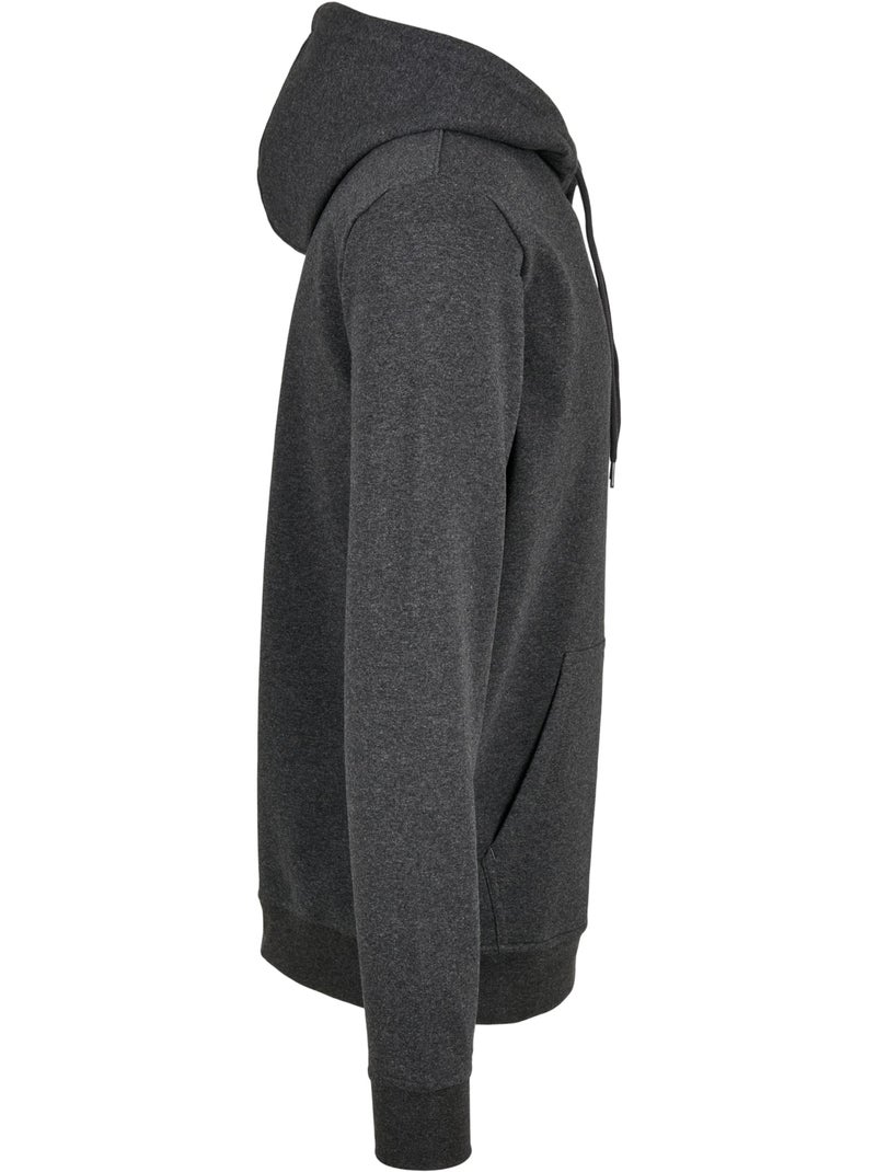 Sweat à capuche basic - build your brand Gris Gris anthracite - Kiabi