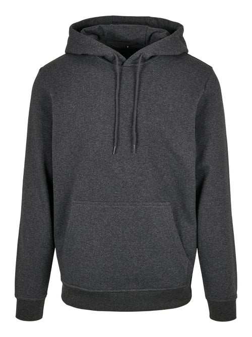 Sweat à capuche basic - build your brand - Kiabi