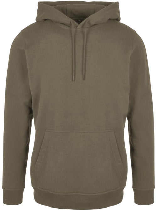 Sweat à capuche basic - build your brand - Kiabi