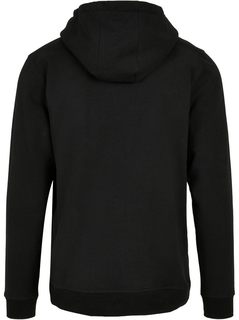 Sweat à capuche basic - build your brand Noir - Kiabi