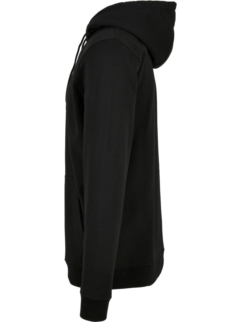 Sweat à capuche basic - build your brand Noir - Kiabi