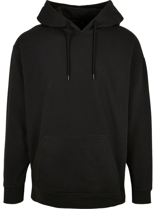 Sweat à capuche basic - build your brand - Kiabi