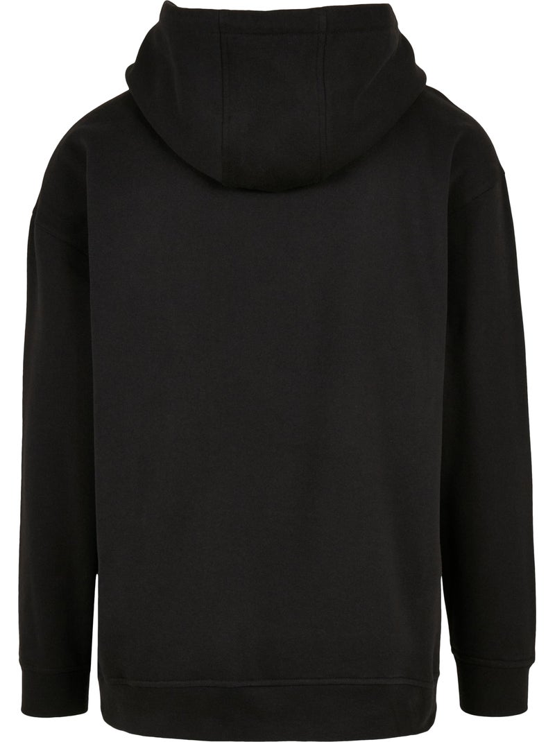 Sweat à capuche basic - build your brand Noir - Kiabi