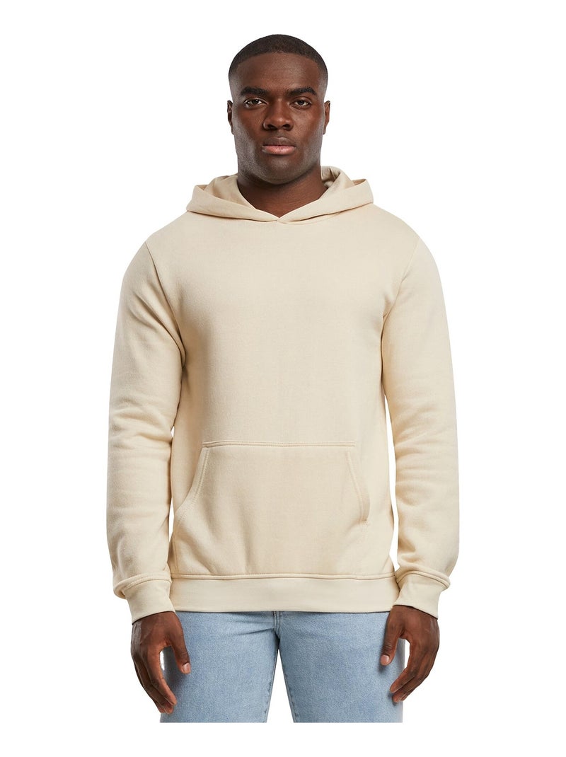 Sweat à capuche basic essential - urban classics Beige sable - Kiabi