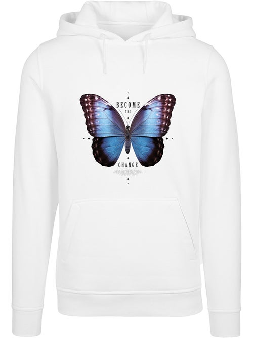 Sweat à capuche become the change butterfly - mister tee - Kiabi Sweat à capuche become the change butterfly - mister tee - Kiabi
