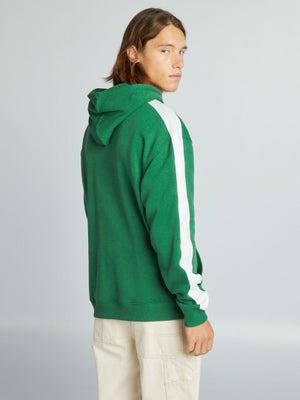 Sweat à Capuche Harvard University - Logo Bicolore Et Date 1636, Coupe Classique, 100% Coton