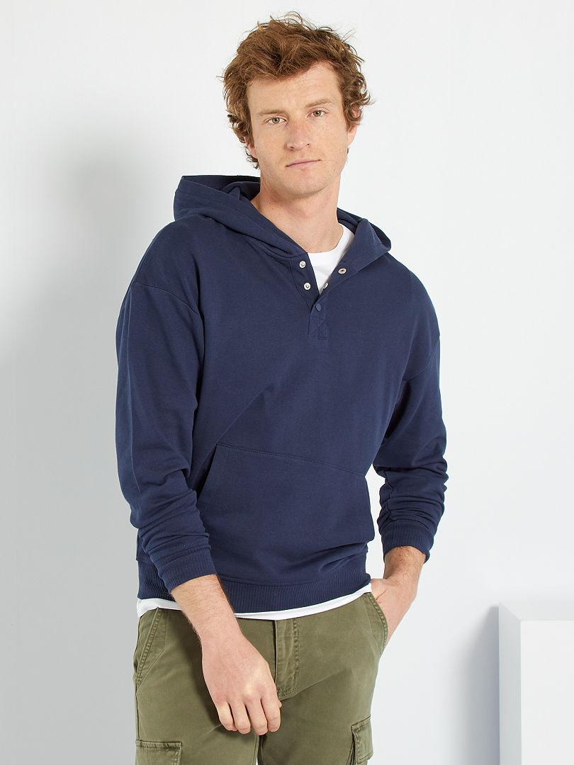 Polo Ralph Lauren - Sweat avec logo emblématique et demi-fermeture