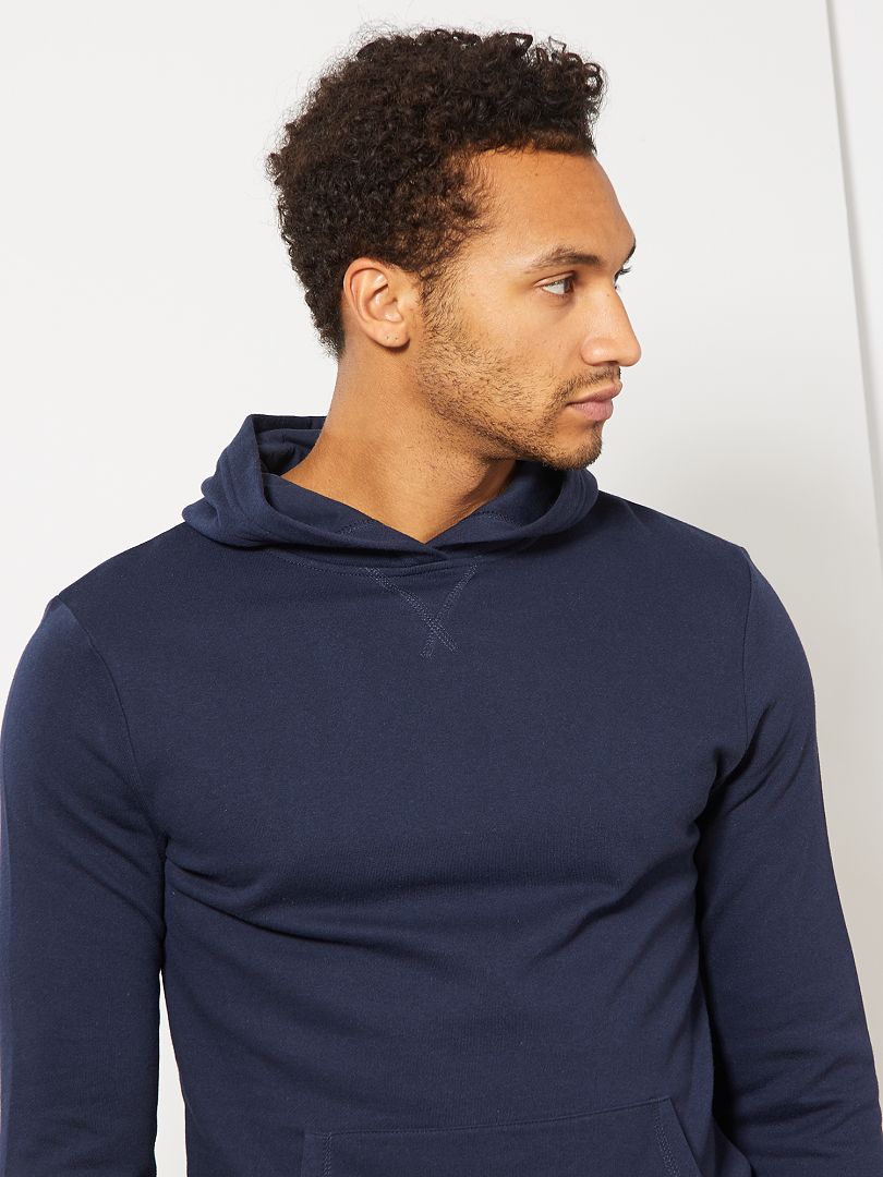 Sweat à capuche bleu en coton pour garçons - OVS