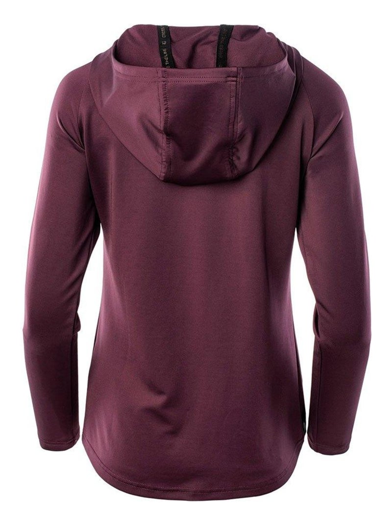 Sweat à capuche boyna - iq Violet foncé - Kiabi
