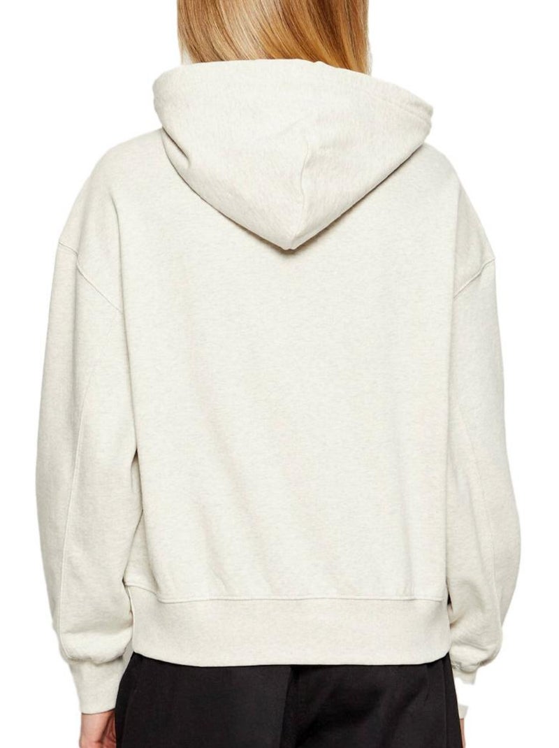 Sweat à Capuche  Calvin Klein Jeans French Beige - Kiabi